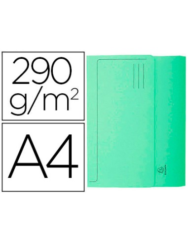 Subcarpeta cartulina con bolsa exacompta din a4...