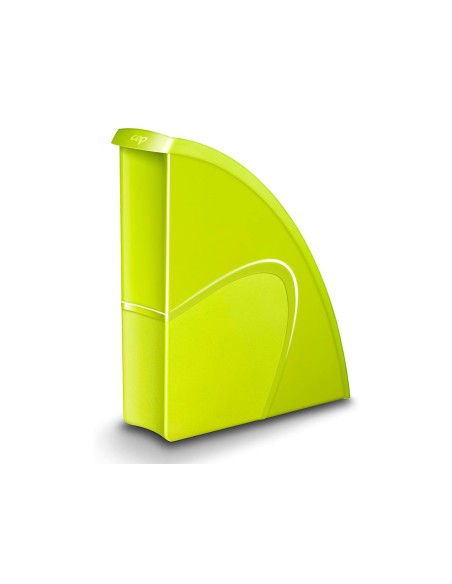 Revistero cep plastico uso vertical / horizontal verde 85x270x310 mm