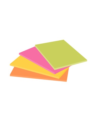 Bloc de notas adhesivas quita y pon post-it...