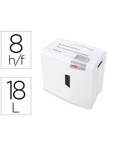 Destructora de documentos hsm shredstar x8...
