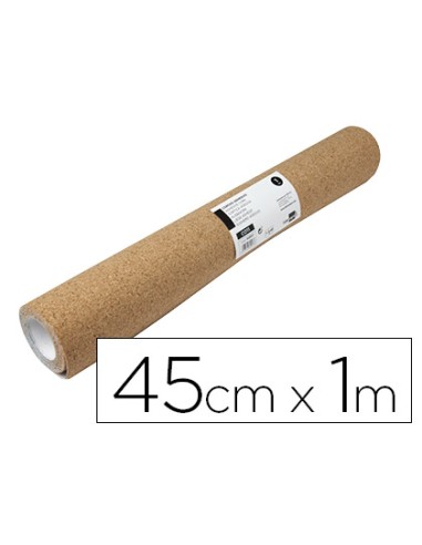 Corcho liderpapel adhesivo ancho 45cm longitud...