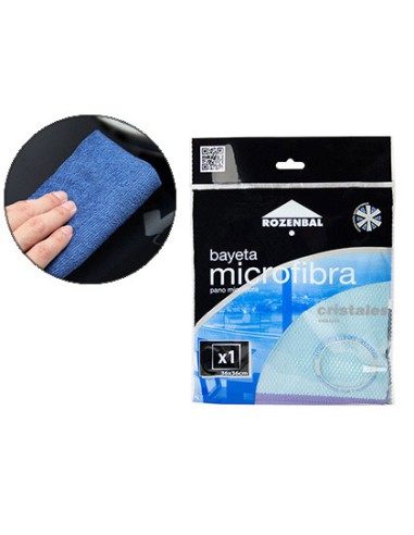 Bayeta microfibra cristales 38x40 cm