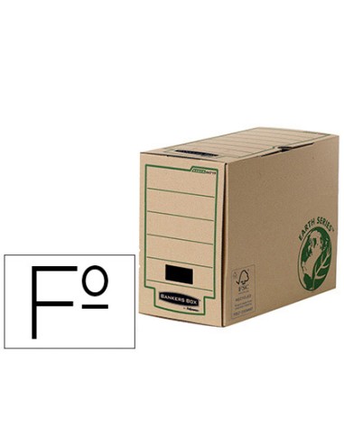 Caja archivo definitivo fellowes folio carton...