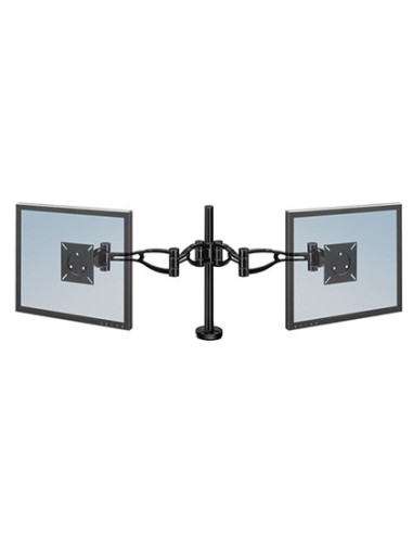 Brazo para monitor plano doble fellowes...