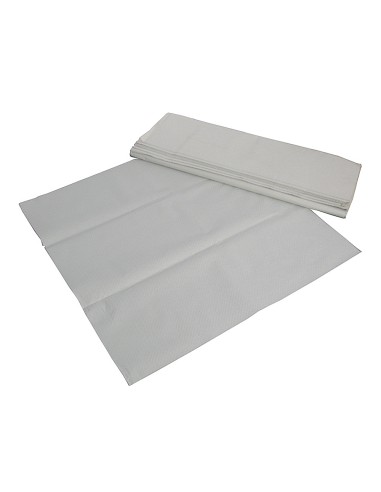 Mantel de papel blanco en hojas 100x100 cm caja...