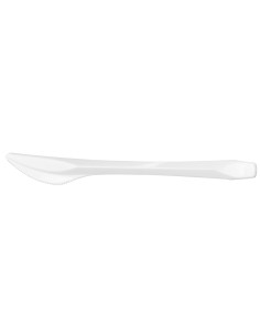 Cuchillo de plastico blanco... 2