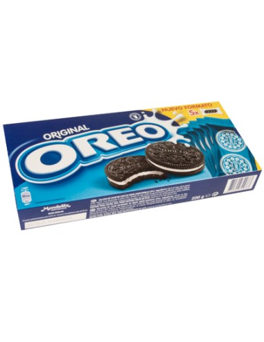 Galleta oreo original caja de 5 paquetes de 4...