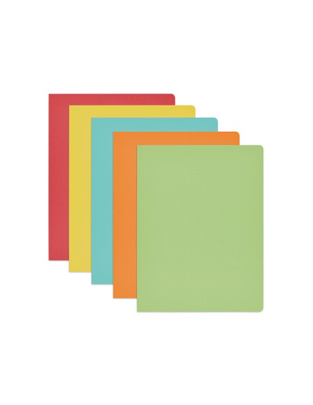 Subcarpeta cartulina gio folio colores surtidos 180 gr/m2 paquete de 50 unidades