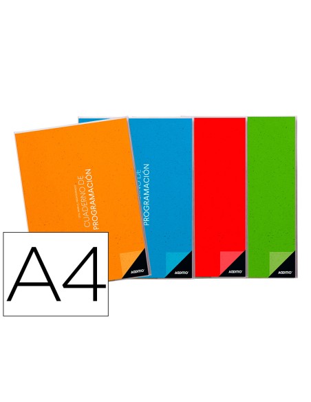 Cuaderno de programacion additio a4 plan mensual y programacion semanal del curso sin fechas