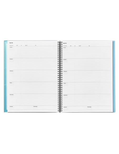 Cuaderno triplex catalan additio evaluacion continua plan semanal tutorias 6 fundastransparentes 225x310 mm