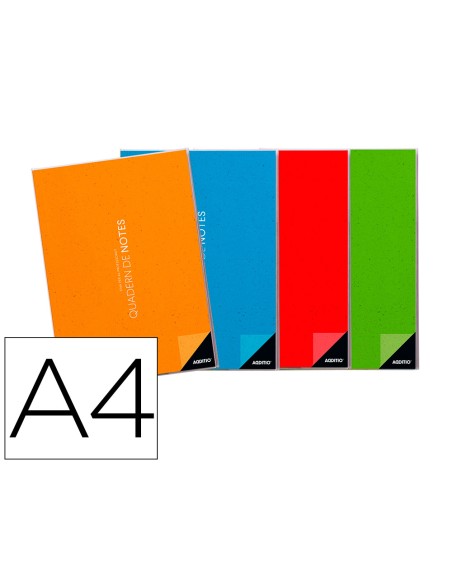 Cuaderno de notas catalan additio din a4 evaluacion continua