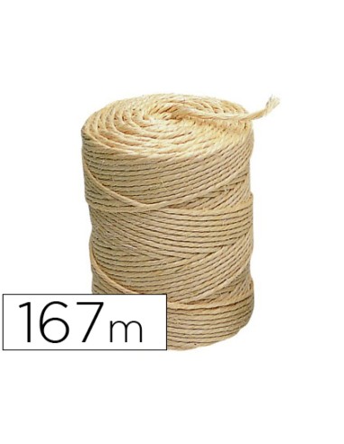 Cuerda sisal liderpapel 3 cabos rollo 1 kg