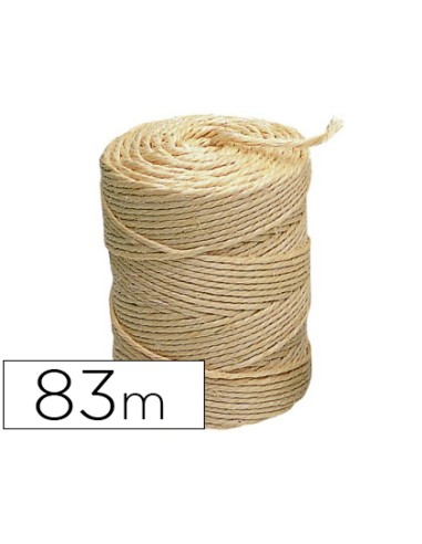 Cuerda sisal liderpapel 3 cabos rollo 1/2 kg
