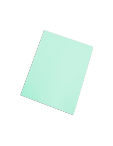 Subcarpeta cartulina gio folio verde pastel 180 g/m2