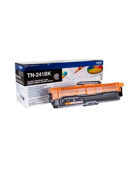 Toner brother tn-241bk hl3140 hl3170 hl3150 dcp9020 mfc9140 mfc9330 mfc9340 negro 2500 pag