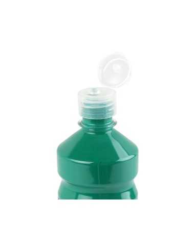 Tempera liquida liderpapel escolar 500 ml verde...