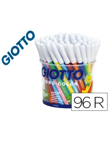Rotulador giotto turbo color bote de 96...