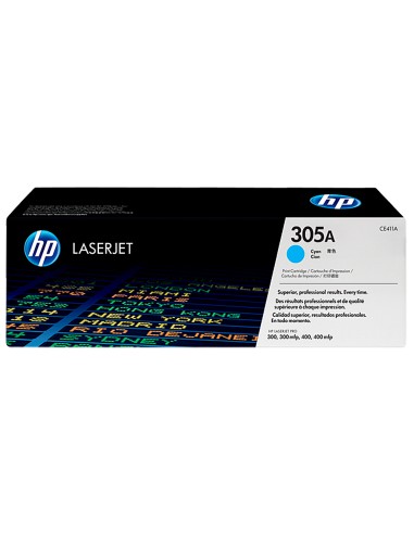 Toner hp 305a laserjet m351/m451/m375/m475 cian...