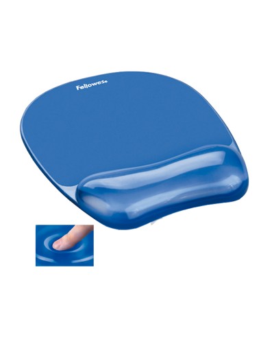 Alfombrilla para raton fellowes azul con...