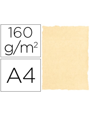 Papel pergamino din a4 160 gr color pergamino...