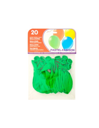 Globo 100% latex biodegradable verde pistacho...