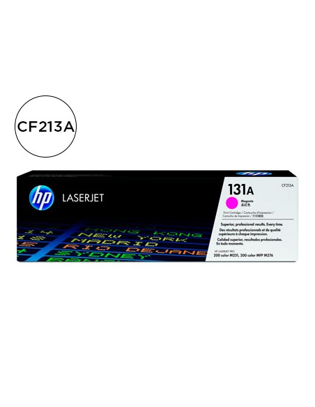 Toner hp 131a laserjet m251/m276 magenta 1800 pag