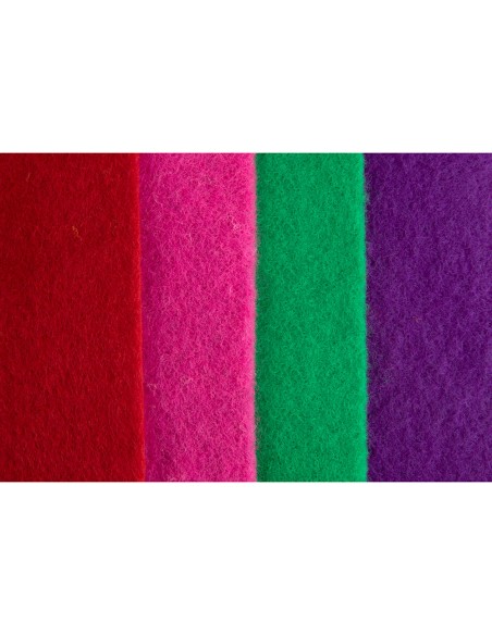 Fieltro liderpapel 50x70cm verde 160g/m2