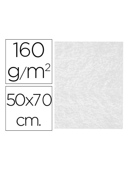 Fieltro liderpapel 50x70cm blanco 160g/m2