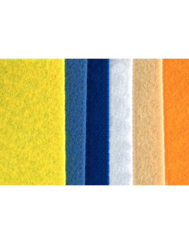 Fieltro liderpapel 50x70cm blanco 160g/m2