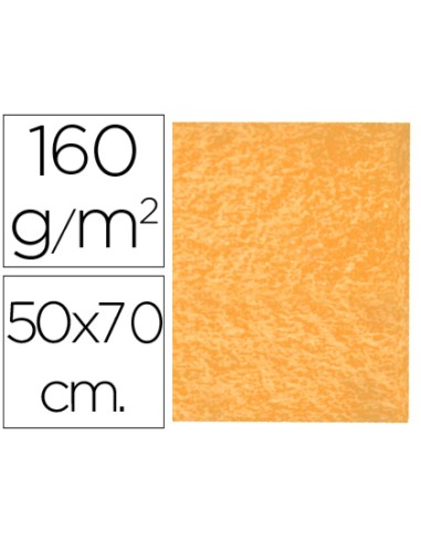 Fieltro liderpapel 50x70cm naranja 160g/m2