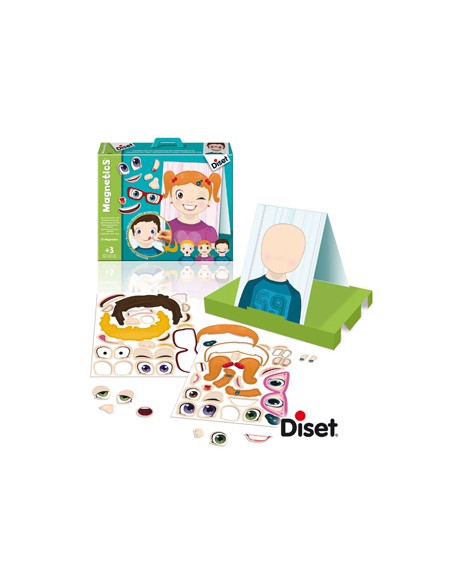 Juego diset didactico magnetico expresione