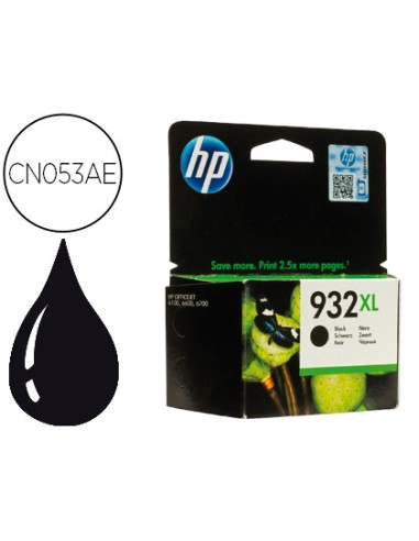 Ink-jet hp 932xl negro cn053ae officejet...