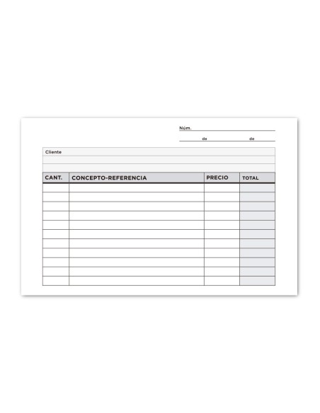 Talonario liderpapel multiusos octavo duplicado apaisado