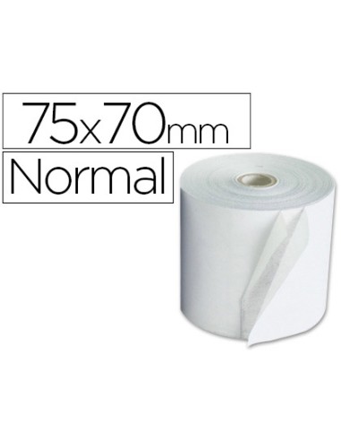 Rolo branco q-connect electra 75x70x11mm 60 grs