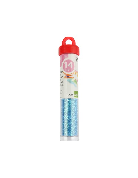 Purpurina liderpapel fantasia colores metalicos pasteles bote de 14 gr
