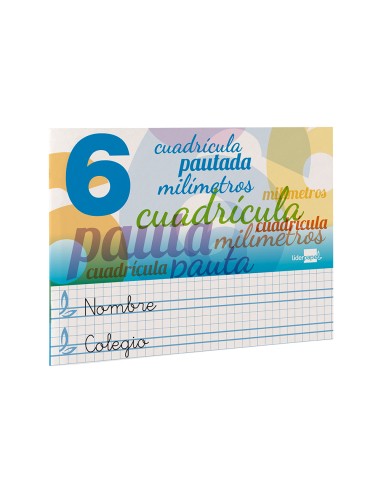 Libreta liderpapel pautaguia tapa cartoncillo...