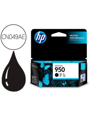 Ink-jet hp 950 negro cn049ae capacidad 1000 pag