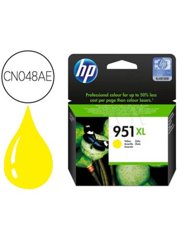 Ink-jet hp 951xl amarillo cn048ae capacidad...