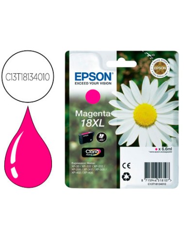 Ink-jet epson t18xl magenta expression home...