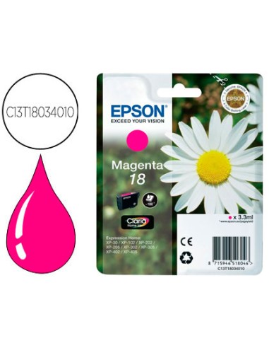 Ink-jet epson t18 magenta expression home...