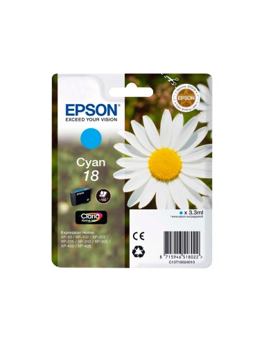 Ink-jet epson t18 cyan expression home xp-102...