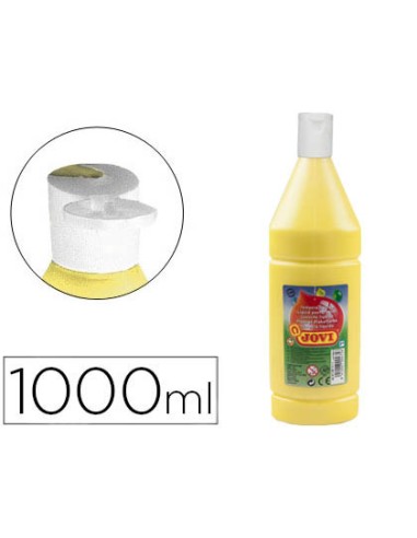 Tempera liquida jovi escolar 1000 ml amarillo...
