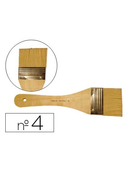 Pincel oleo artist de cerda paletina nº 4 50 mm
