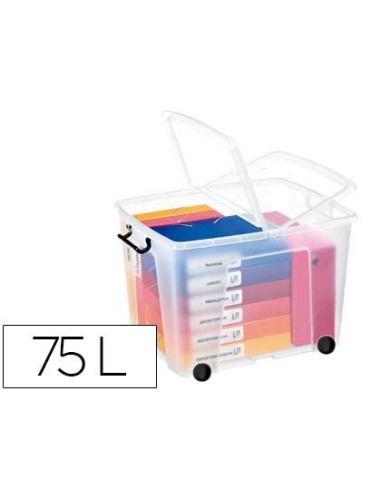 Contenedor plastico cep 75 litros 485x600x415...