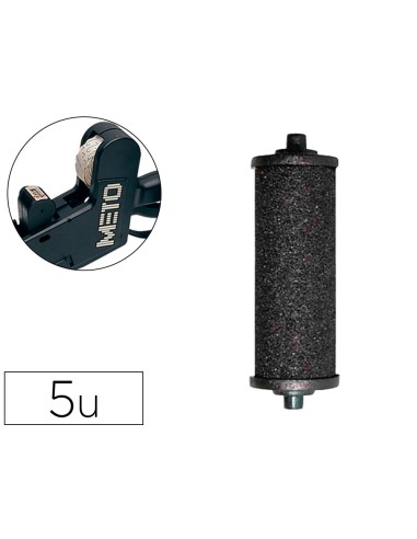 Rodillo entintador meto tovel tinta color negro...