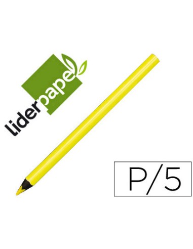 Lapices fluorescente liderpapel jumbo neon...