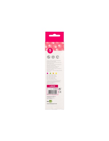 Lapices fluorescente liderpapel jumbo neon...