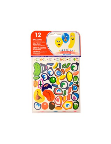 Globo 100% latex biodegradable pegatinas bolsa...