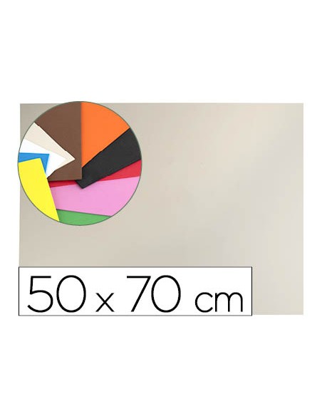 Goma eva liderpapel 50x70cm 60g/m2 espesor 1.5mm carne
