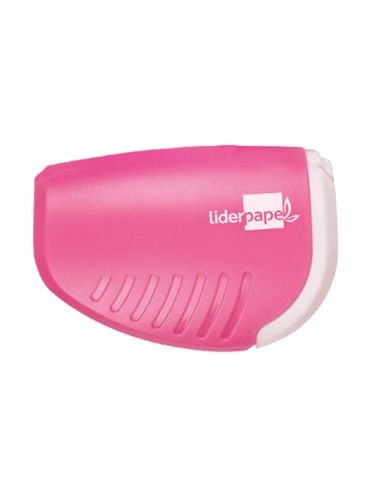 Sacapuntas liderpapel plastico 1 uso con...